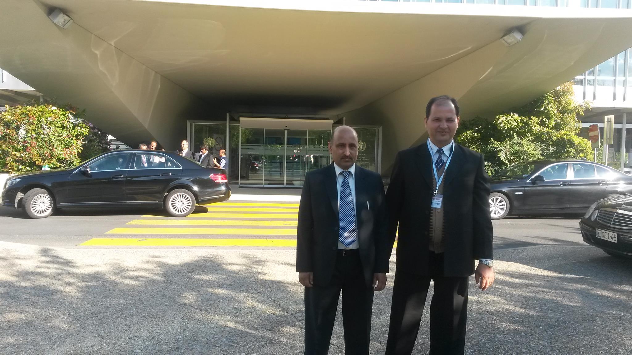 Participated in the World Health Assembly in 2014 Switzerland, Geneva at the World Health Organization headquarters.