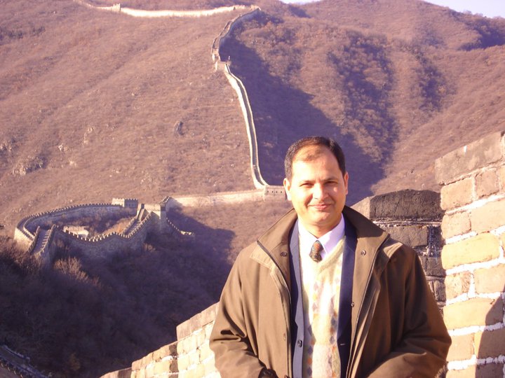 On a study tour at the Nanjing Population Program Training Center International (NITC), Nanjing. Visited the Great Wall of China.