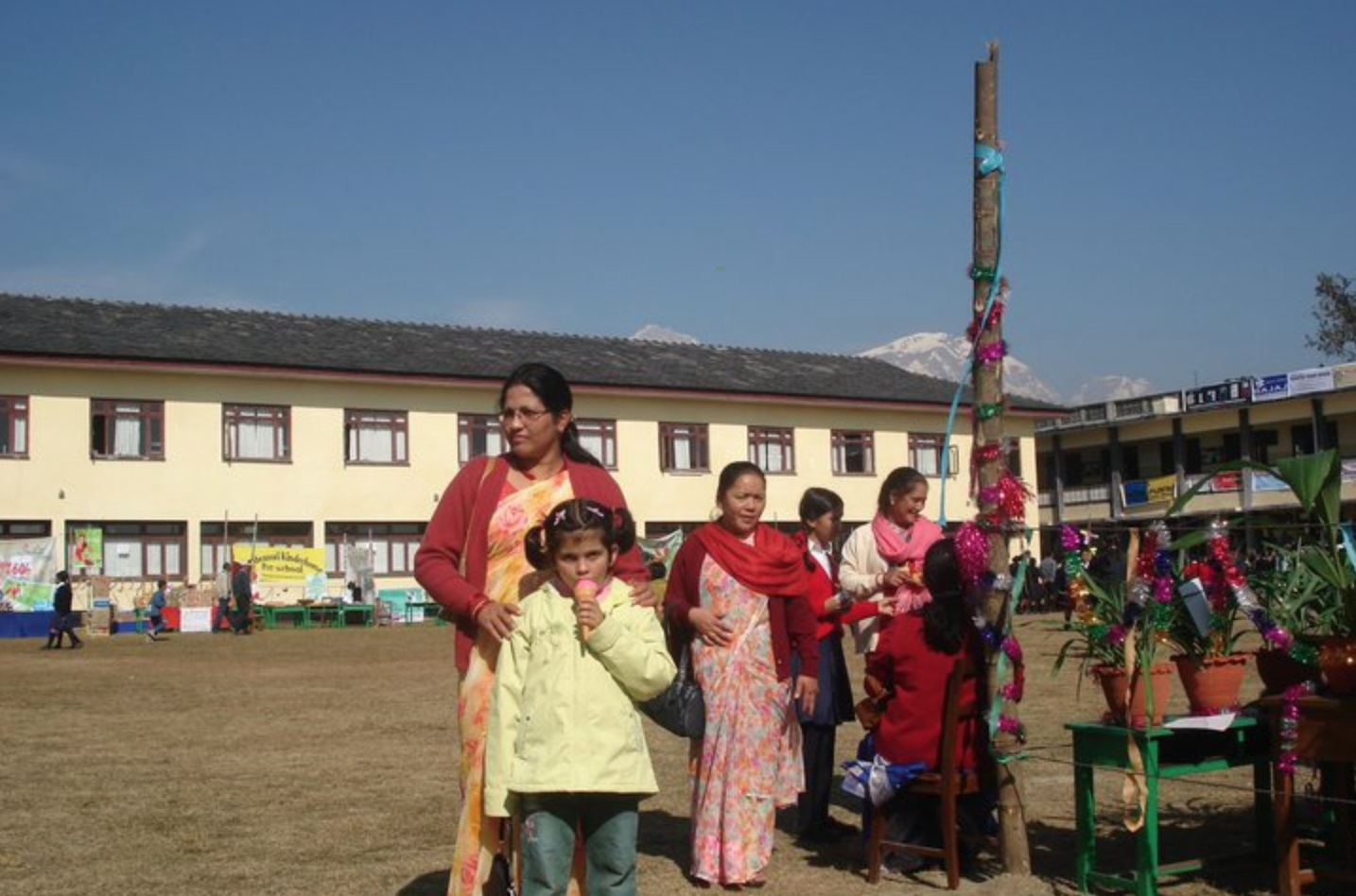 Nanu's Open Day at the St. Mary's Higher Secondary School, Pokhara.