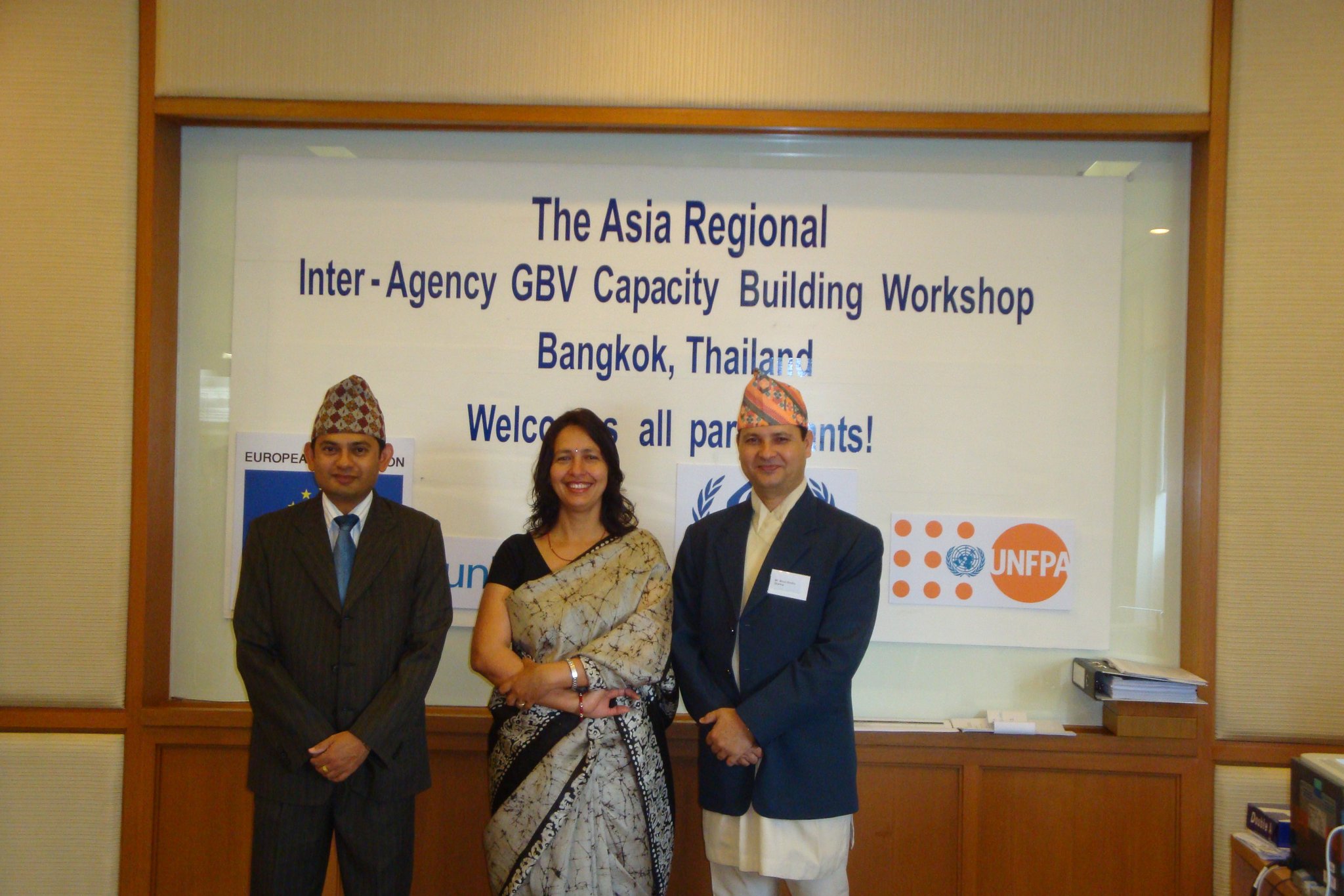 Nepalese government team in Thailand.