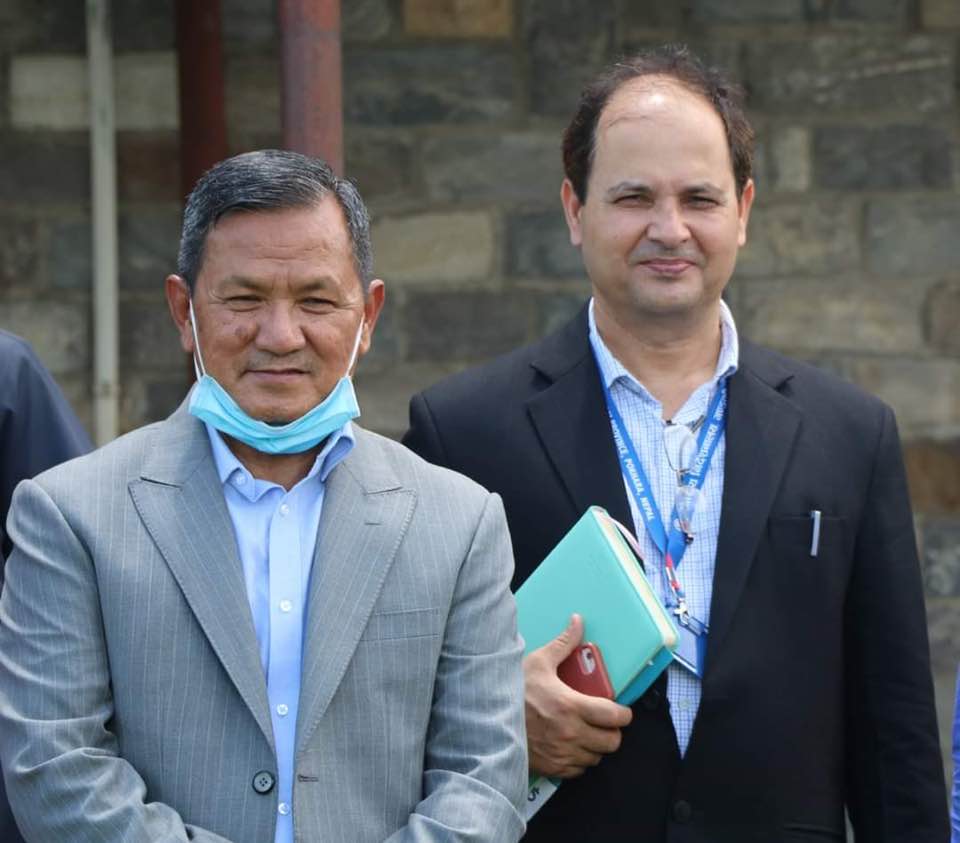 Thank you Hon Chief Minister for having the PCR laboratories visited and for the encouragement and support extended to all health professionals of Gandaki. We are proud of your wonderful care and leadership.