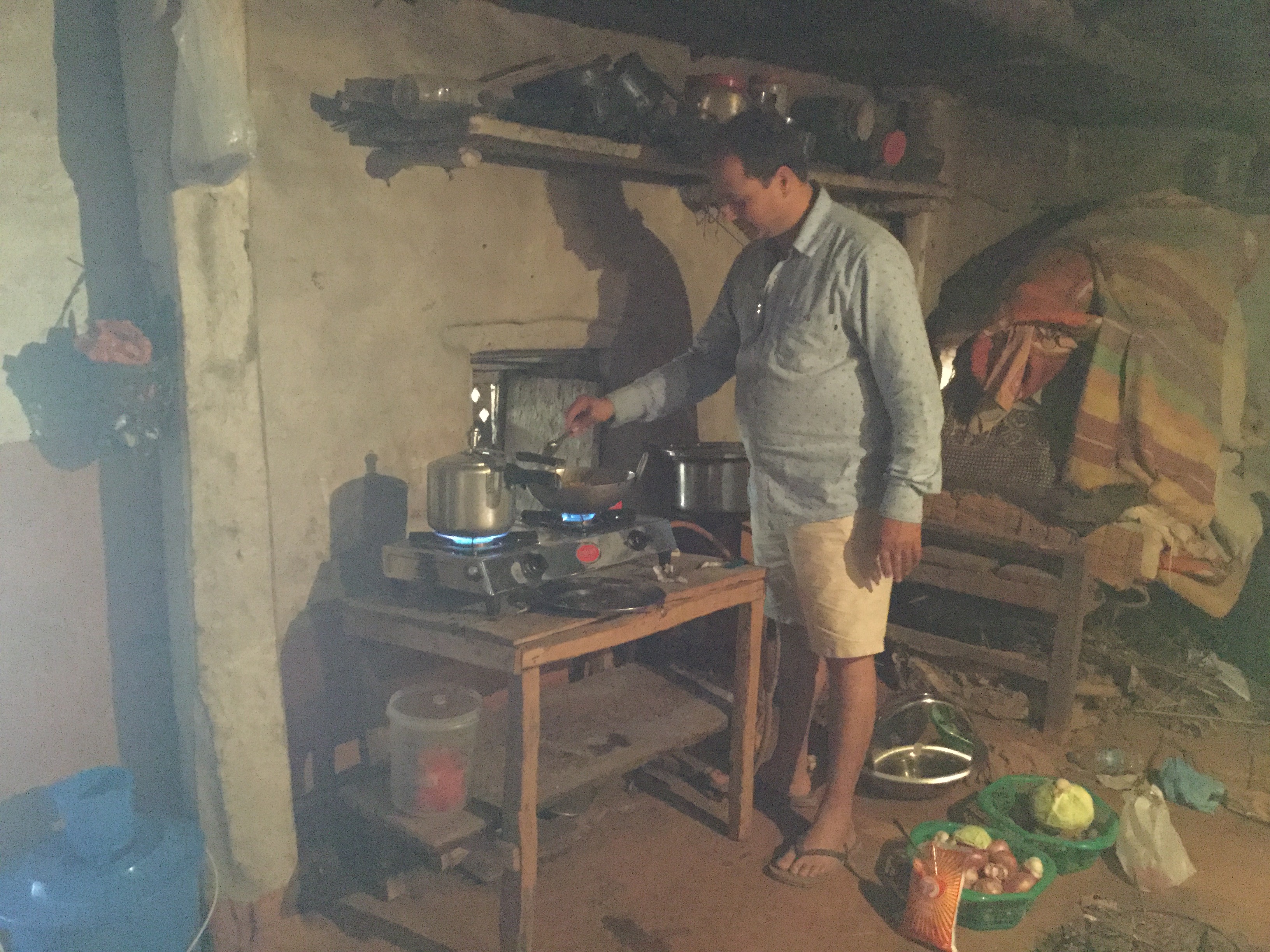 Being with the community soaking up the local way of livelihood and culture, it was one of the most rewarding part of intervention research. An excellent kitchen have had been established with the help of locals in the village.